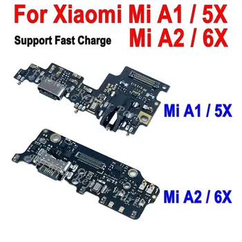 10шт USB Зарядное Устройство Порт Зарядная Плата Гибкий Кабель Док-станция С Поддержкой IC Быстрая Зарядка Для Xiaomi Mi A1 5X A2 6X