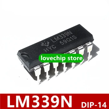 5 шт. абсолютно новый оригинальный встроенный чип LM339 LM339N DIP-14