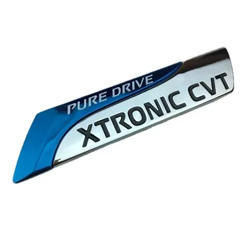 5X Чистый Привод XTRONIC CVT Nismo Металлическая Эмблема Значок Хвостовая Наклейка Для Nissan Qashqai X-Trail Juke Teana Tiida и т.д. Стайлинг автомобилей