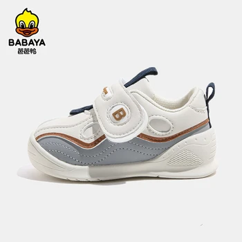 Babaya/ Детская Повседневная обувь для малышей 0-3 лет, 2023 Sprinter, Новые Белые Кроссовки для мальчиков и девочек с мягкой подошвой, обувь для маленьких девочек