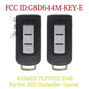 BaoJiangDa Смарт-Ключ Для Смарт-Дистанционного Ключа Автомобиля FSK 433 МГц PCF7952 ID46 Чип для Mitsubishi Lancer Outlander ASX G8D-644M-KEY-E