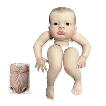 NPK 20 дюймов, размер готовой куклы Reborn Baby, Уже окрашенной, Реалистичные, Мягкие на ощупь, Гибкие готовые Детали куклы