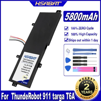 Аккумулятор HSABAT G15G 5800 мАч для ThundeRobot 911 targa T6A T6C T5TB T6D Для GIGABYTE SabrePro 15-W8 Для MACHENIKE F117-S