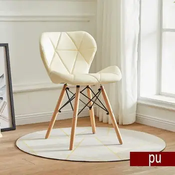 Бизнес-стул для спальни, домашний досуг, простой стул для обсуждения, офис, обеденный стул в общежитии, стул для салона красоты, дизайнерский стул