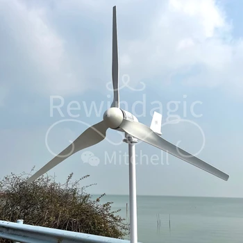 Ветряная турбина Генератор 10000вт Свободной Энергии Ветряная Мельница С Контроллером MPPT с Гибридным Контроллером с Автономной Системой