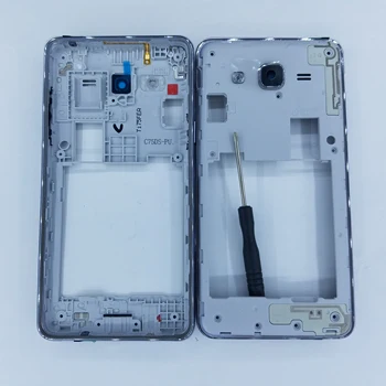 Для Samsung Galaxy On 5 SM-G550T G550 G550T G550T1 Оригинальный Телефон Новый Корпус Центральное Шасси Средняя Рамка С одной SIM-картой
