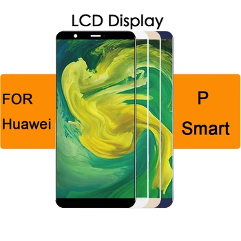 Для ЖК-дисплея Huawei P Smart Замена сенсорного экрана в сборе рамкой для Enjoy 7s РИС. LX1 L21 L22