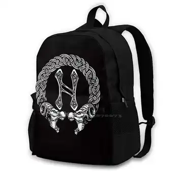 Дорожная сумка для ноутбука Torc, модные сумки Viking Pagan Heathen Asatru Rune