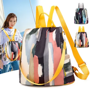 Женский рюкзак 2023, новая Оксфордская дорожная сумка на открытом воздухе, легкий повседневный женский рюкзак 20-35 л, милый рюкзак Kawaii