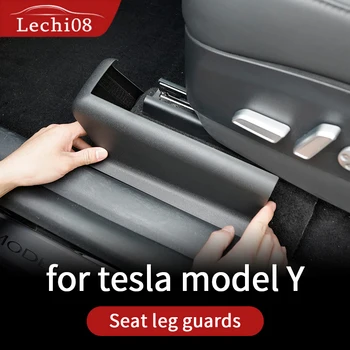 Защита нижнего колеса сиденья Depanet от ударов подходит для аксессуаров Tesla model Y 2023 2019-2023 модификация интерьера