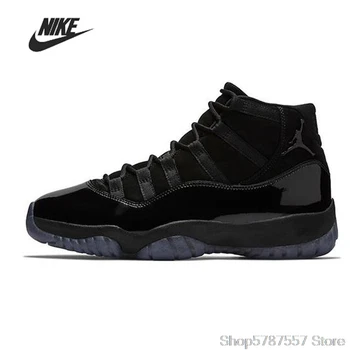 Кепка и мантия Nike Air Jordan 11 в стиле ретро, мужская баскетбольная обувь, женские кроссовки унисекс для тренировок в спортзале, уличные кроссовки по щиколотку 378037-005