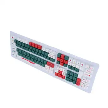 Клавишные колпачки 123 клавиши PBT-колпачок для клавиш на 87 клавиш Клавиатура на 72 клавиши Клавиатура на 108 клавиш клавиатура
