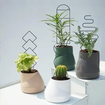 Кронштейн для поддержки цветов, Противоизносная решетка для растений, Прочная поддерживающая Уникальная подставка для цветов, Металлическая стойка для вьющихся растений