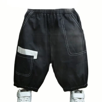 Летние брюки для мальчика, однотонные Короткие брюки для мальчиков, Повседневные брюки для детей, одежда для мальчиков-подростков 6, 8, 10, 12, 14