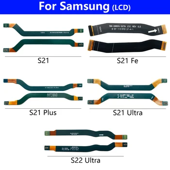 Материнская плата, разъем для основной платы, ЖК-дисплей, гибкий кабель USB для Samsung S22 S21 Plus Ultra S10 Lite