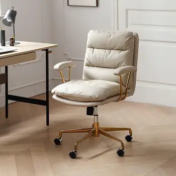 Офисные стулья Nordic, светильник для спальни, Роскошное Домашнее компьютерное кресло, Дизайнерское Креативное Подъемное Вращающееся кресло с удобной спинкой