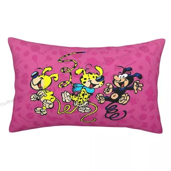 Розовая наволочка с Марсупилами, Милые Леопардовые чехлы для подушек, Домашний диван, кресло, Декоративные чехлы для рюкзаков