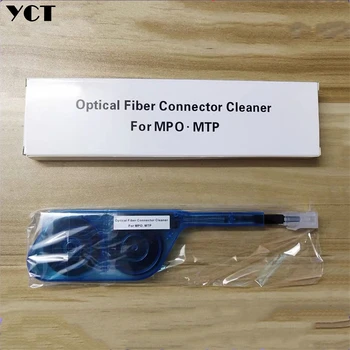 Ручка для чистки MPO-one click, очистка торца разъема оптоволоконного разъема FTTH с 12 ядрами MTP. YCT