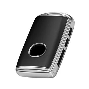 Силиконовый Пульт Дистанционного Управления Smart Key Fob Cover Case Shell Protection 4 Кнопки Черный Подходит для Mazda 3 Alexa CX4 CX5 CX8 2019 2020