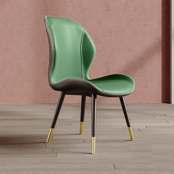 Современное кресло для макияжа в спальне Роскошные Зеленые Эргономичные Креативные Кресла Диван Cadeira Gamer Современная мебель середины века WXH30XP