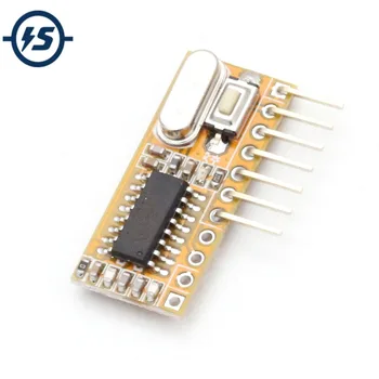 Супергетеродинный Беспроводной Приемник RXC6 433 МГц PT2262 Code Steady для Arduino/AVR DIY Электронный Модуль Печатной платы