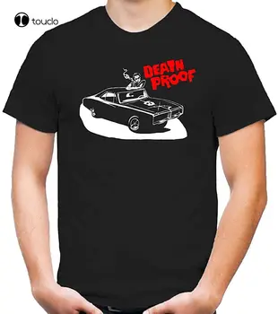 Футболка Death Proof Car с каскадером Майком Грайндхаусом, футболка Tarantino Cult M2.