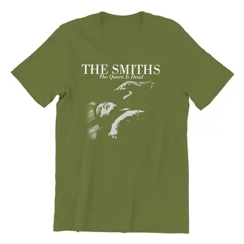 Футболки ирландской инди-панк-группы The Smiths, мужские футболки из 100% хлопка, круглый вырез, Футболки с коротким рукавом, одежда для взрослых