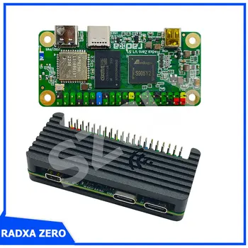 Четырехъядерная мини-плата разработки Radxa Zero с оперативной памятью 1G / 4G, мощная альтернатива Raspberry Pi Zero W