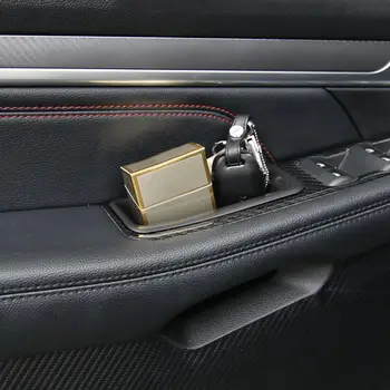 Ящик для хранения 2шт Дверная ручка автомобиля Подлокотник Ящики для хранения Органайзер для Ford Mustang 15-17
