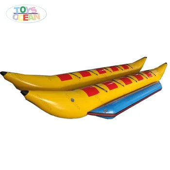 надувная водная лыжная трубка на 10 игроков, лодка-банан для спортивной игры