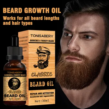 30ml Beard Oil Care Softening Beard Essential Oil Nourishing Beard Spot пена для бритья