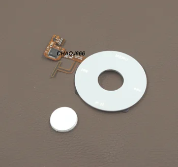 Белое колесико Clickwheel + белая центральная кнопка для iPod 5-го поколения iPod 5 Video 30 ГБ 60 ГБ 80 ГБ