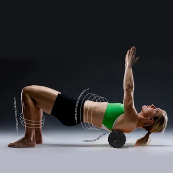 Вибромассажный Поролоновый Фитнес-Ролик Trigger Point Crossfit Electric Yoga для Восстановления Мышц, Релаксации и Физиотерапии