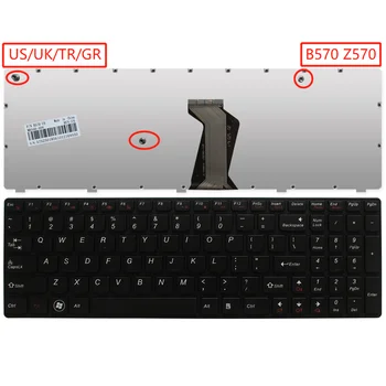 Новая клавиатура США/Великобритании/TR/GR Для Lenovo B570 B570a B570g B575 Z570 Z575 Z575a Z575ah V570 Английский Турецкий Немецкий