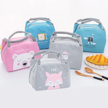 Переносная изоляционная сумка для детского питания с милым мультяшным рисунком, Термосумка для молока, Сумка для ланча для хранения продуктов, Дорожные сумки для мумий