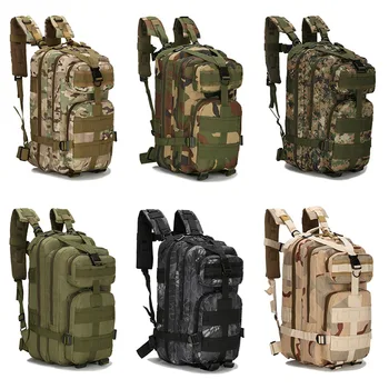 Походный рюкзак 30Л, Спорт на открытом воздухе, Пешие прогулки, Кемпинг, Охотничий рюкзак, Тактический рюкзак, Военный рюкзак, Военный рюкзак