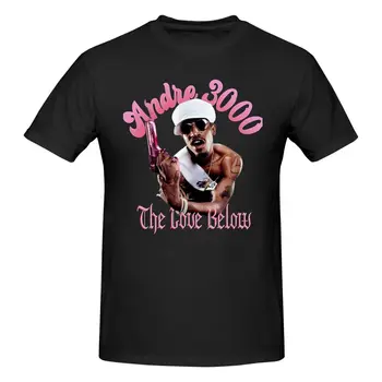 Футболка Andre 3000 Crewneck Outkast, футболка The Love Below, футболка Y2K Rap, Y2K Hip Hop Big Boy Stankonia, Винтажная футболка в стиле Рэп 90-х, Возврат