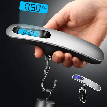 Электронные весы с крючком для взвешивания экспресс-посылок, Портативные Подвесные весы, весовые весы